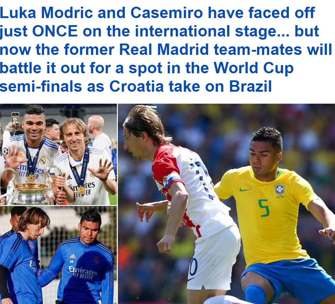 波兰力克克罗地亚，卡塞米罗带队取胜