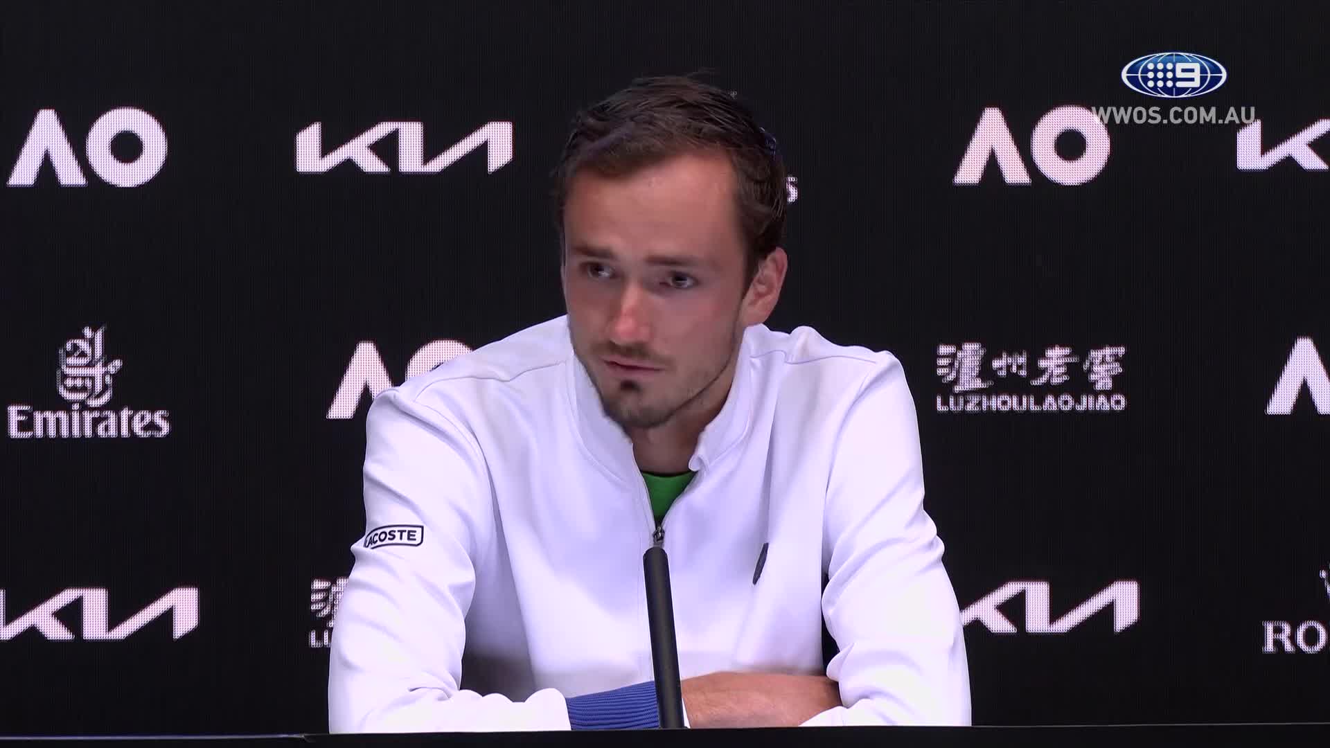 法网绝杀拉沃尔杯，梅德韦杰夫统治全场