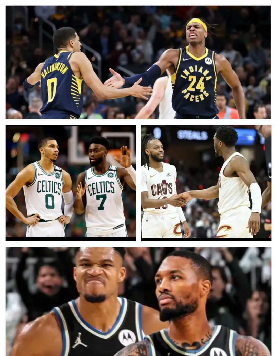 骑士逆转雷霆，利拉德带队取胜